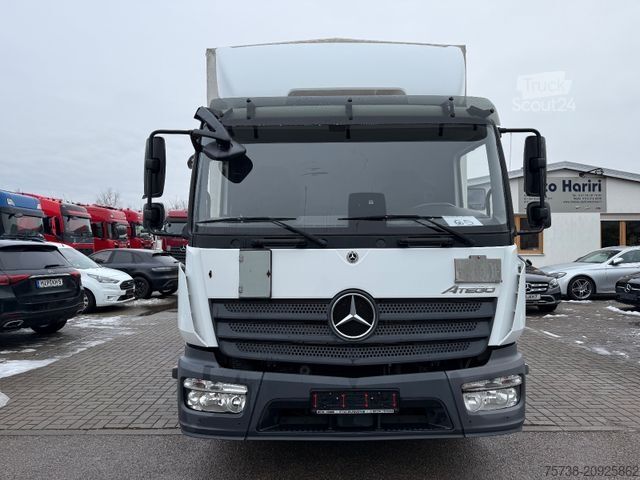 Tentinė furgonė MERCEDES-BENZ Atego 818 L Pritsche+Plane+LBW/Klima/EURO6D