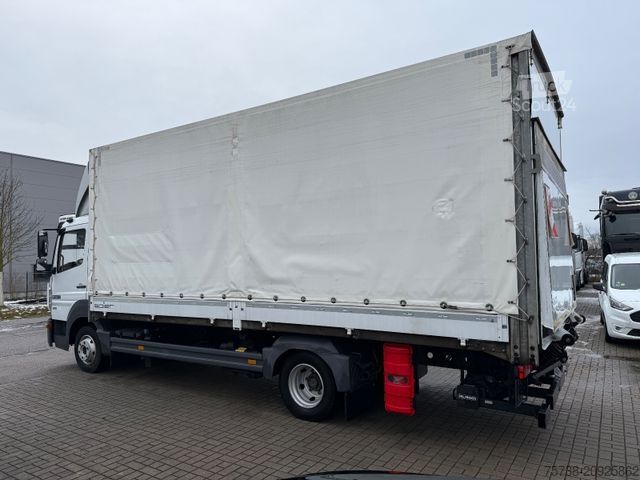 Tentinė furgonė MERCEDES-BENZ Atego 818 L Pritsche+Plane+LBW/Klima/EURO6D