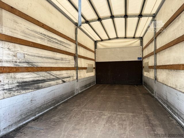 Tentinė furgonė MERCEDES-BENZ Atego 818 L Pritsche+Plane+LBW/Klima/EURO6D