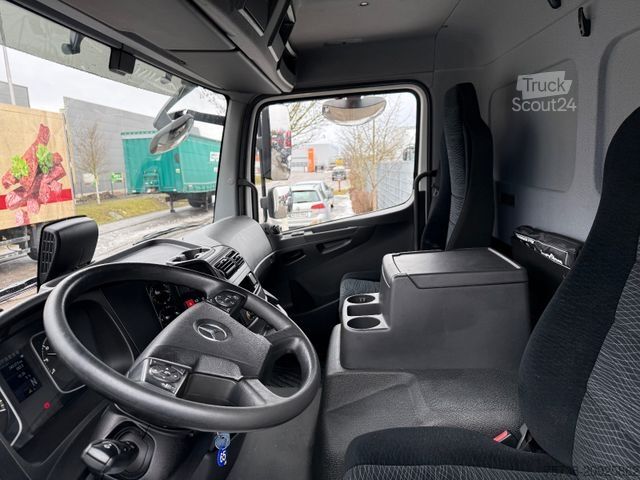 Tentinė furgonė MERCEDES-BENZ Atego 818 L Pritsche+Plane+LBW/Klima/EURO6D