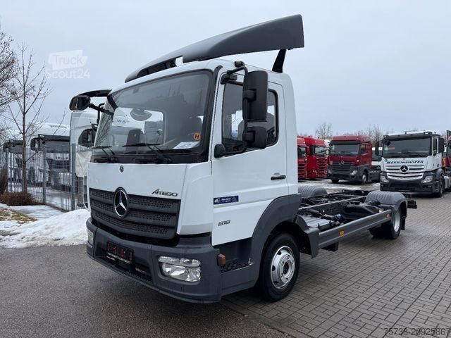 Furgono važiuoklė MERCEDES-BENZ Atego 818 L Fahrgestell/Klima/SCHALTER/EURO6D