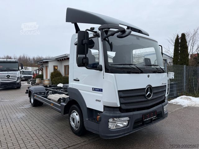 Furgono važiuoklė MERCEDES-BENZ Atego 818 L Fahrgestell/Klima/SCHALTER/EURO6D