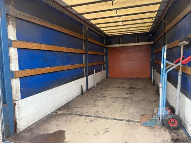 Curtain sider van MERCEDES-BENZ Atego 818 Pritsche+Plane+Edscha+LBW/Klima/EURO6D