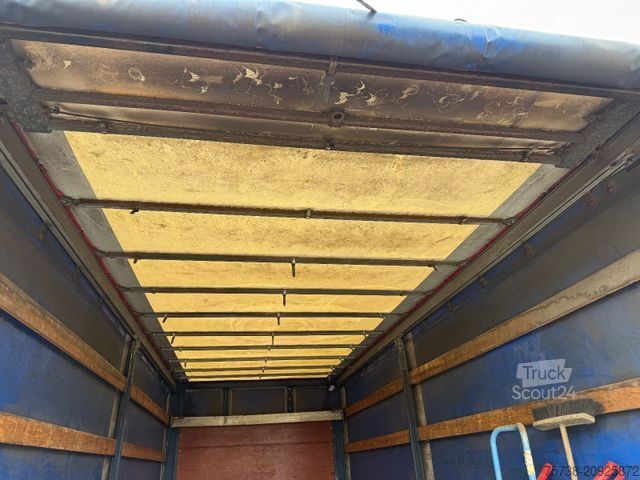 Curtain sider van MERCEDES-BENZ Atego 818 Pritsche+Plane+Edscha+LBW/Klima/EURO6D