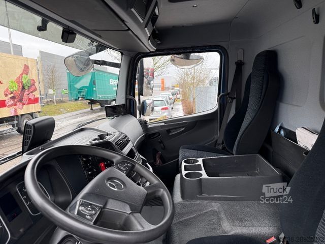 Curtain sider van MERCEDES-BENZ Atego 818 Pritsche+Plane+Edscha+LBW/Klima/EURO6D