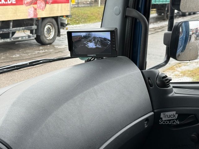 Curtain sider van MERCEDES-BENZ Atego 818 Pritsche+Plane+Edscha+LBW/Klima/EURO6D