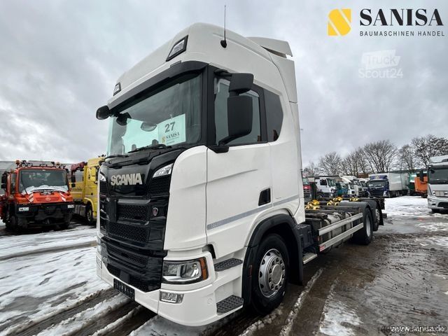 Автомобиль с заменяемым кузовом SCANIA R450/BDF/Lenk-Lift/ACC/Retarder/Highline/Multi
