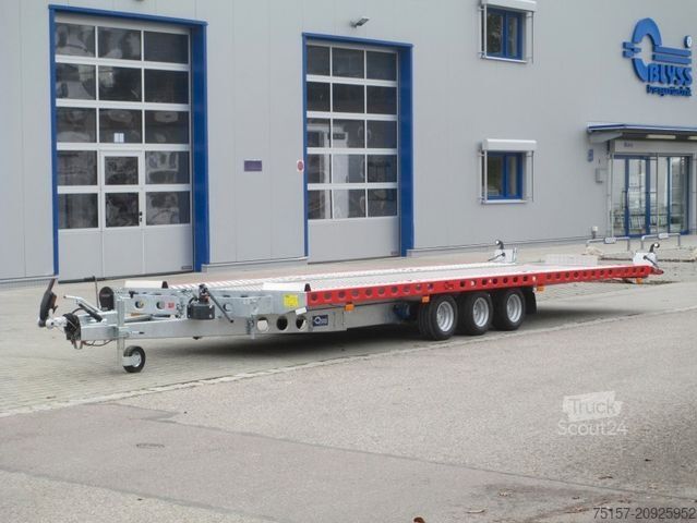 Autotransporter Anhänger BLYSS Merkur XL Fahrzeugtransporter 655x205cm 3500kgGG