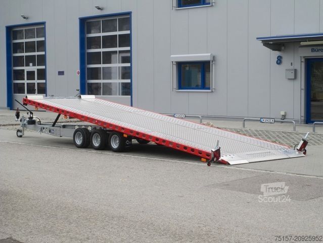 Autotransporter Anhänger BLYSS Merkur XL Fahrzeugtransporter 655x205cm 3500kgGG