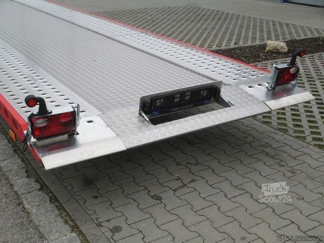 Autotransporter Anhänger BLYSS Merkur XL Fahrzeugtransporter 655x205cm 3500kgGG