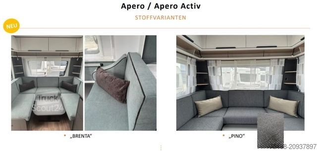 Caravana FENDT Apero 515 SG Modell 2026 / 2000 kg / Brenta