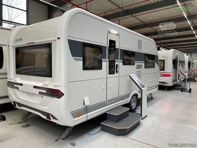 Husvagn HOBBY De Luxe 495 UL 1800 kg / Mover / Fahrradträger /