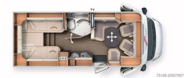 Camping-car semi-intégré CARTHAGO c-tourer T 143 LE Abverkauf Modelljahreswechsel