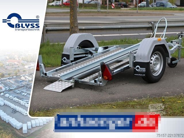 Rimorchio per moto BLYSS Motorradanhänger 249x21cm 400kg zGG