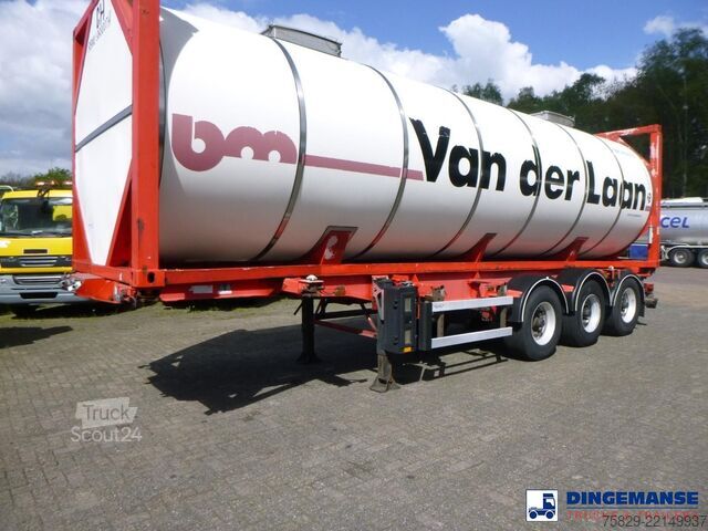 Transport de conteneurs Burg 3-axle container chassis 20-30 ft