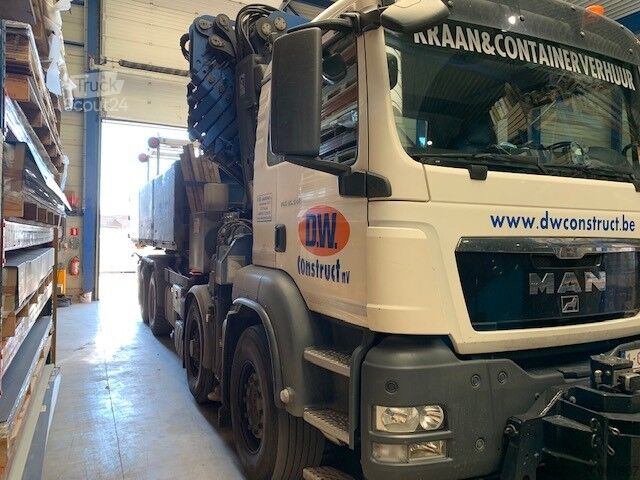Guindaste veicular HIAB 6228-8 HiPro MAN TGS 35.540 8x4H-6 BL