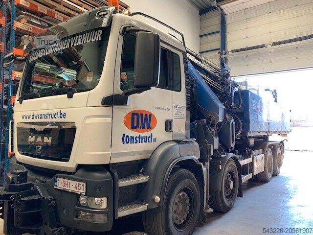 Guindaste veicular HIAB 6228-8 HiPro MAN TGS 35.540 8x4H-6 BL