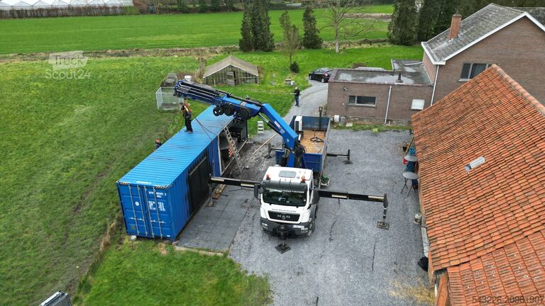 Guindaste veicular HIAB 6228-8 HiPro MAN TGS 35.540 8x4H-6 BL