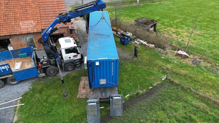 Guindaste veicular HIAB 6228-8 HiPro MAN TGS 35.540 8x4H-6 BL