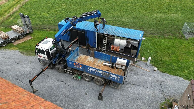 Guindaste veicular HIAB 6228-8 HiPro MAN TGS 35.540 8x4H-6 BL
