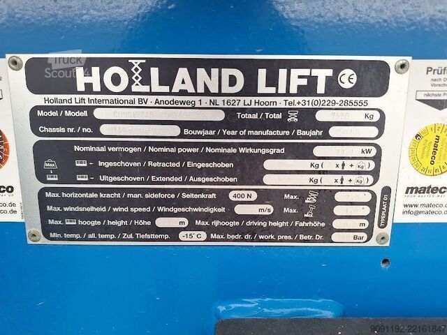 Sakseløft Holland Lift N-140EL12