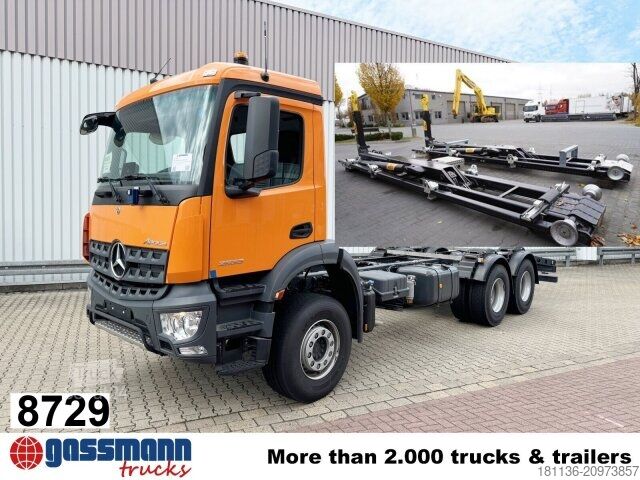 Abrollkipper Mercedes-Benz Arocs 2633 6x4, 2x Nebenantrieb