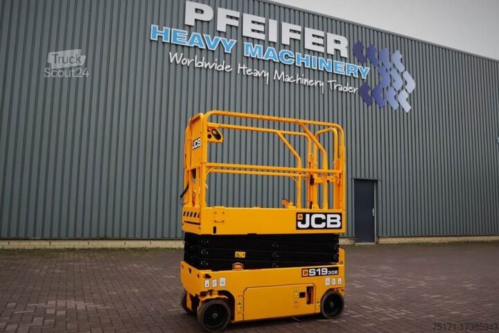 Scissor lift JCB S1930E Valid inspection, *Guarantee! 8m Working He