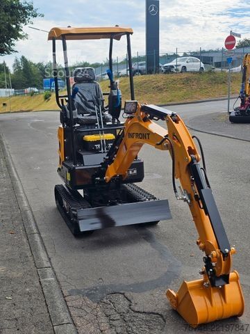 Mini bager  Minibagger 3 Zylinder Diesel 1280 kg Joystickst.