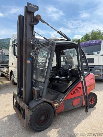 Čelní vysokozdvižný vozík LINDE H35D-01 Stapler Diesel BJ-2011