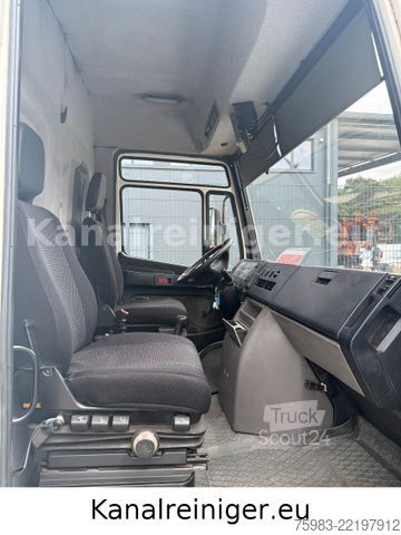 Vakumlu tank kamyonu MERCEDES-BENZ Vario 816 D - Müller Einbauspüler 7,5t