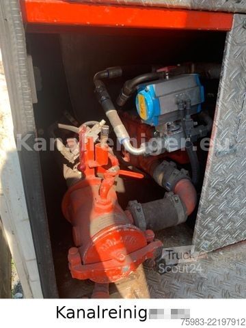 Vakumlu tank kamyonu MERCEDES-BENZ Vario 816 D - Müller Einbauspüler 7,5t