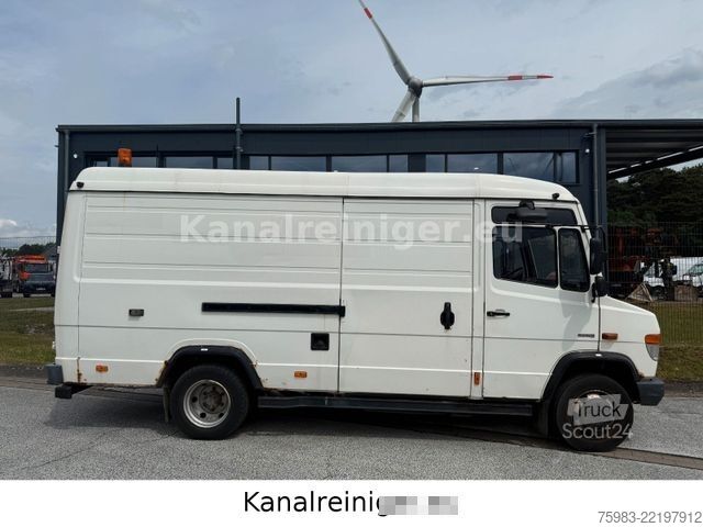 Vakumlu tank kamyonu MERCEDES-BENZ Vario 816 D - Müller Einbauspüler 7,5t