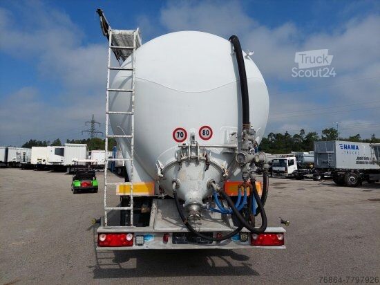 Silo oplegger  SCHWINGENSCHLöGL KIPP-SILOAUFLIEGER 60M³, LIFTACHSE,