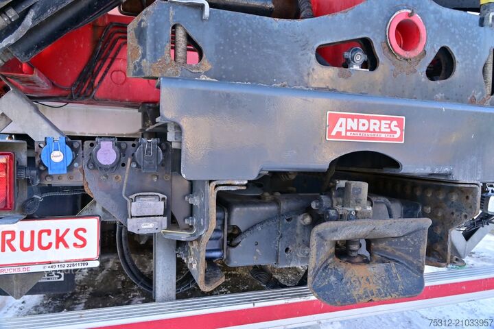 Tentinė platforma sunkvežimis Volvo FM460  HMF 2120 4330kg 10.2m K3 Funk Lift Lenk