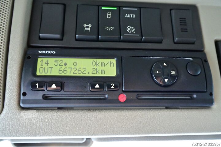 Tentinė platforma sunkvežimis Volvo FM460  HMF 2120 4330kg 10.2m K3 Funk Lift Lenk