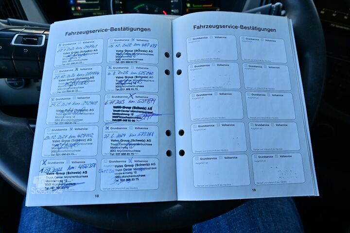 Tentinė platforma sunkvežimis Volvo FM460  HMF 2120 4330kg 10.2m K3 Funk Lift Lenk