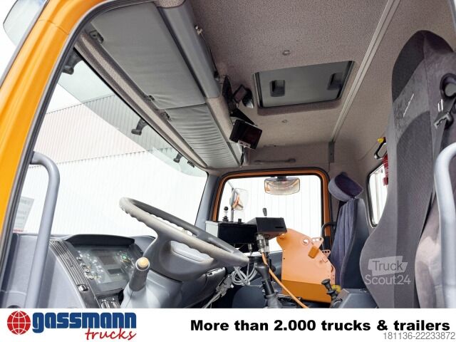 Самосвал Mercedes-Benz Atego 1828 K 4x2, Winterdienstausstattung, Kran