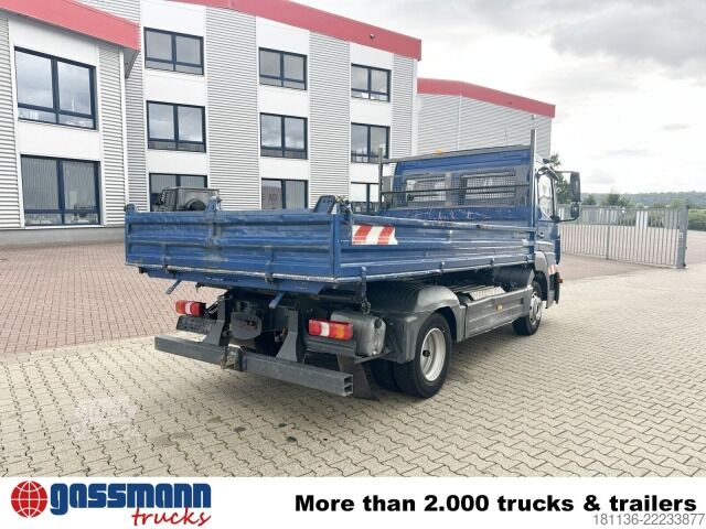 Transporter mit Kipper Mercedes-Benz Atego 816 K 4x2, 2x AHK, Meiller-Kipper, mehrfach