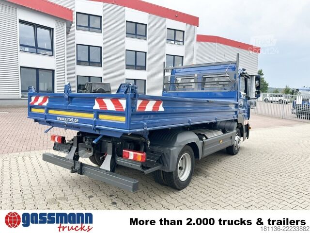 Transporter mit Kipper Mercedes-Benz Atego 816 K 4x2, 2x AHK, Meiller-Kipper, mehrfach