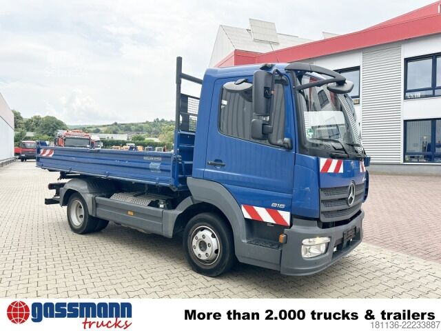 Furgão basculante Mercedes-Benz Atego 816 K 4x2, 2x AHK, Meiller-Kipper, mehrfach