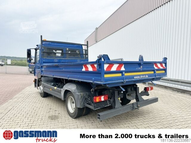 Furgão basculante Mercedes-Benz Atego 816 K 4x2, 2x AHK, Meiller-Kipper, mehrfach