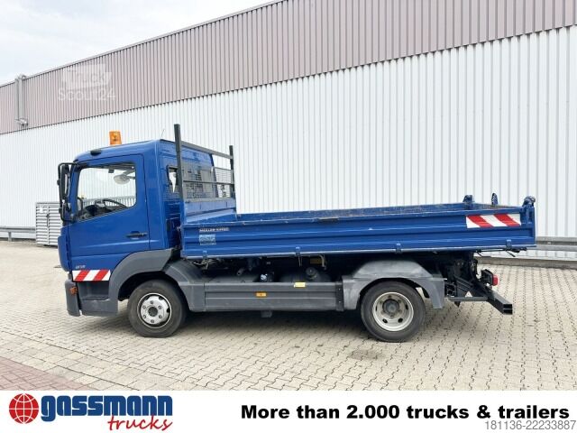 Autoutilitară basculantă Mercedes-Benz Atego 816 K 4x2, 2x AHK, Meiller-Kipper, mehrfach