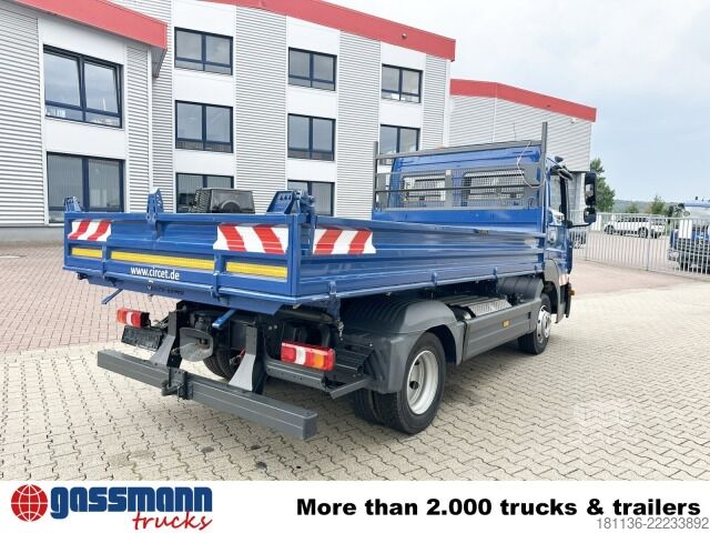 Transporter mit Kipper Mercedes-Benz Atego 816 K 4x2, 2x AHK, Meiller-Kipper, mehrfach