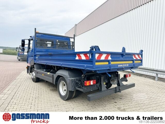 Transporter mit Kipper Mercedes-Benz Atego 816 K 4x2, 2x AHK, Meiller-Kipper, mehrfach