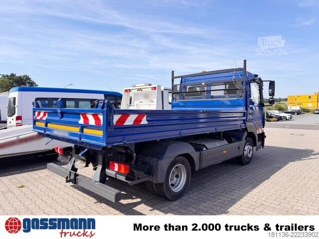 Transporter mit Kipper Mercedes-Benz Atego 816 K 4x2, 2x AHK, Meiller-Kipper, mehrfach