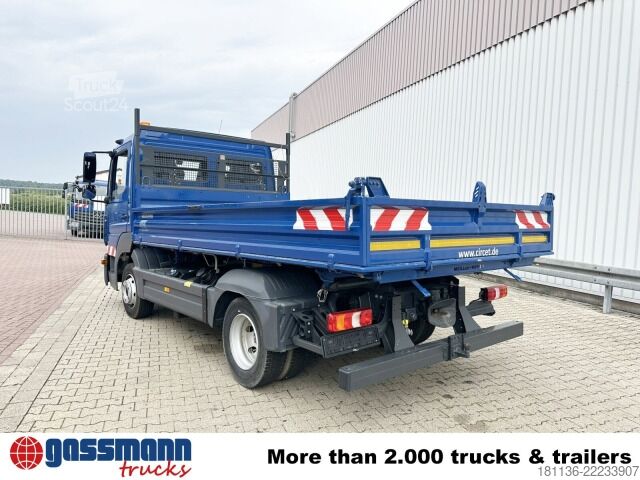 Transporter mit Kipper Mercedes-Benz Atego 816 K 4x2, 2x AHK, Meiller-Kipper, mehrfach