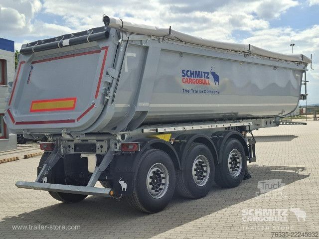 Sklápací náves Schmitz Cargobull Tipper Steel half pipe body 264m³