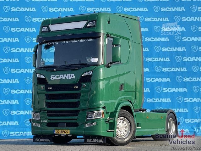 Tracteur routier standard Scania S 450 A4x2NB RETARDER FULL AIR P-AIRCO ACC S2 8T