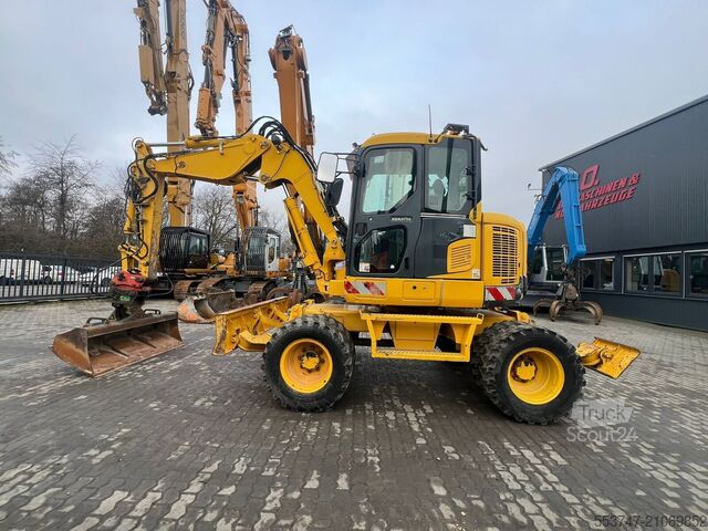 Pelle sur pneus Komatsu PW 118 MR-8