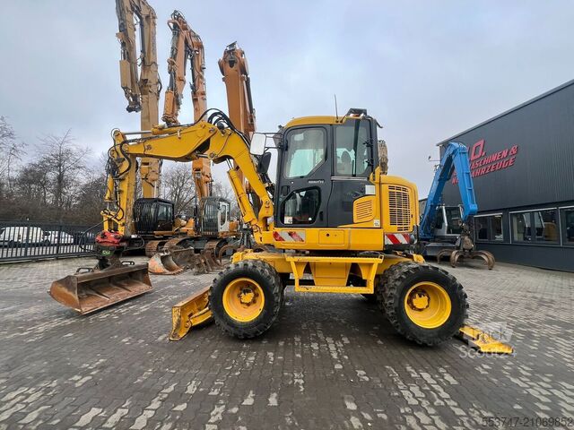 Pelle sur pneus Komatsu PW 118 MR-8